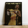 Kobe Bryant Championship Canvas