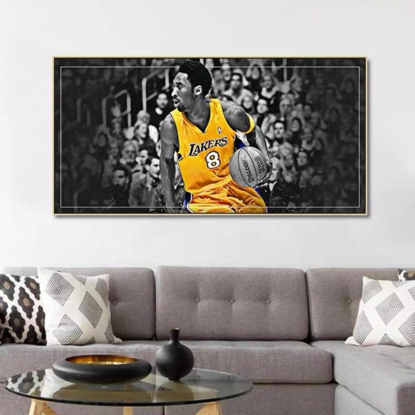 Kobe Bryant Number 8 Pictures Canvas
