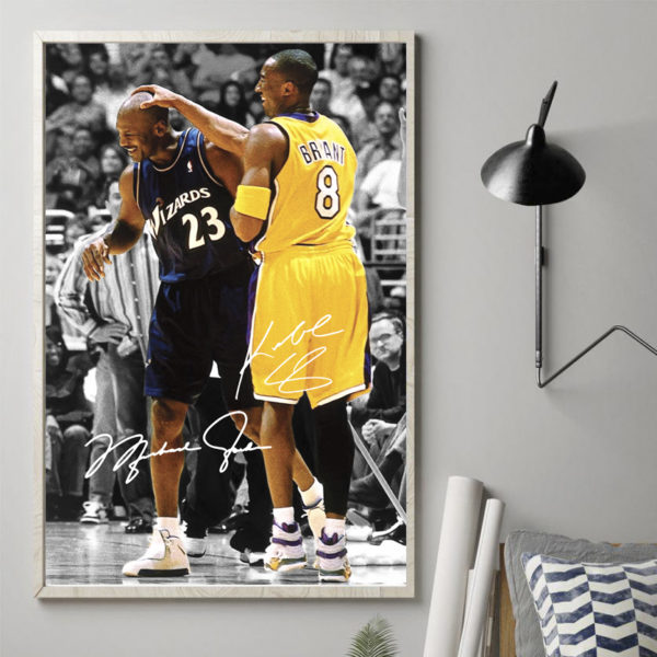Kobe Bryant Number 8 & 23 Canvas