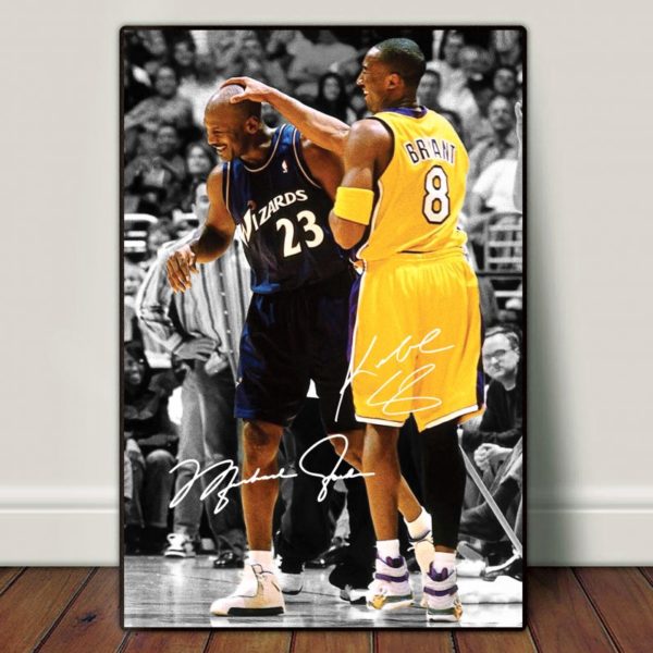 Kobe Bryant Number 8 & 23 Canvas