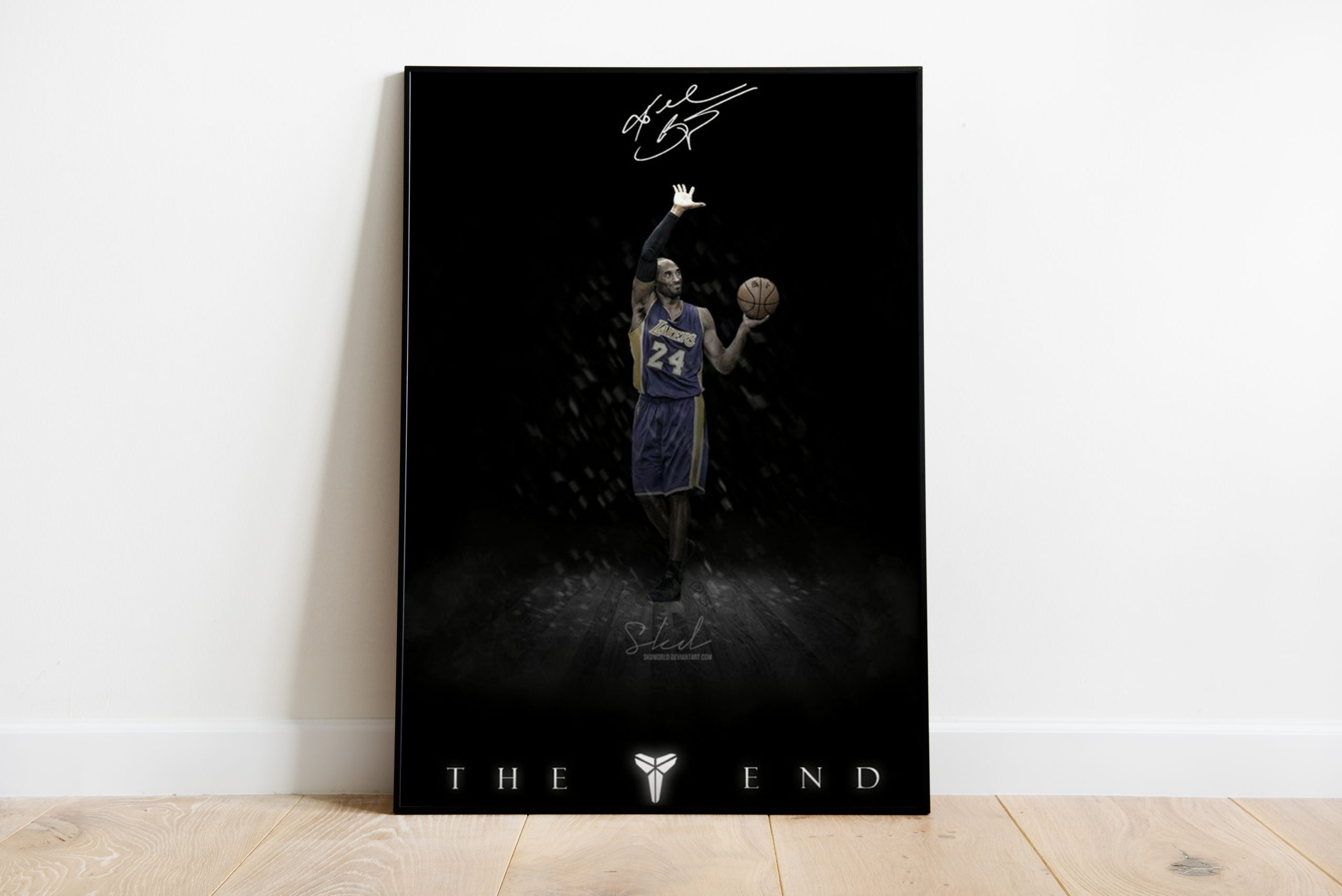 Poster Canvas – Kobe Bryant The End Poster Canvas – Kobe Bryant The End