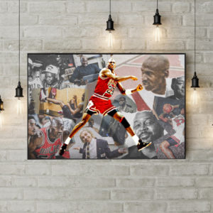 Michael Jordan ESPN Photo Canvas