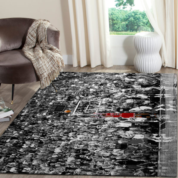 Michael Jordan Last Shot Rug