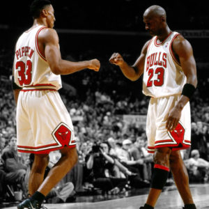 The Last Dance Series Michael Jordan Scottie Pippen Chicago Bulls Canvas