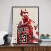 Legend Zone Kobe Bryant And Michael Jordan Chicago Bulls Los Angeles Lakers Canvas