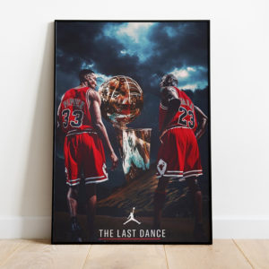 The Last Dance Series Michael Jordan Scottie Pippen Chicago Bulls Canvas