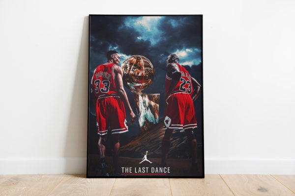 The Last Dance Series Michael Jordan Scottie Pippen Chicago Bulls Canvas