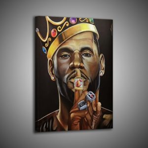 Poster Canvas –  Silence King