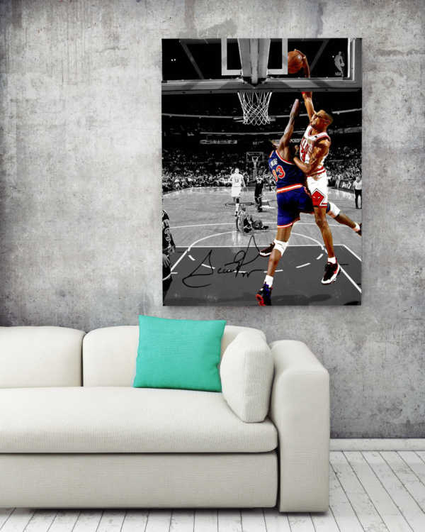 Poster Canvas –  Pippen Monster Dunking