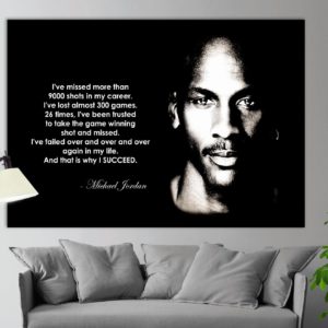Michael Jordan Quotes The GOAT Quotes Chicago Bulls Canvas