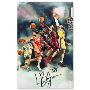 Poster Canvas –  King Slam Dunk With Signature
