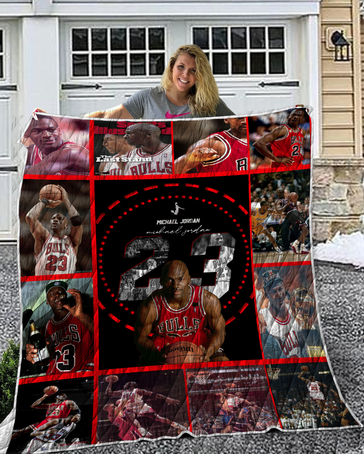 Chicago Bulls Team The Last Dance Series Michael Jordan Scottie Pippen  Denis Rodman Canvas - REVER LAVIE