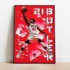 Poster Canvas –  Butler Portrait