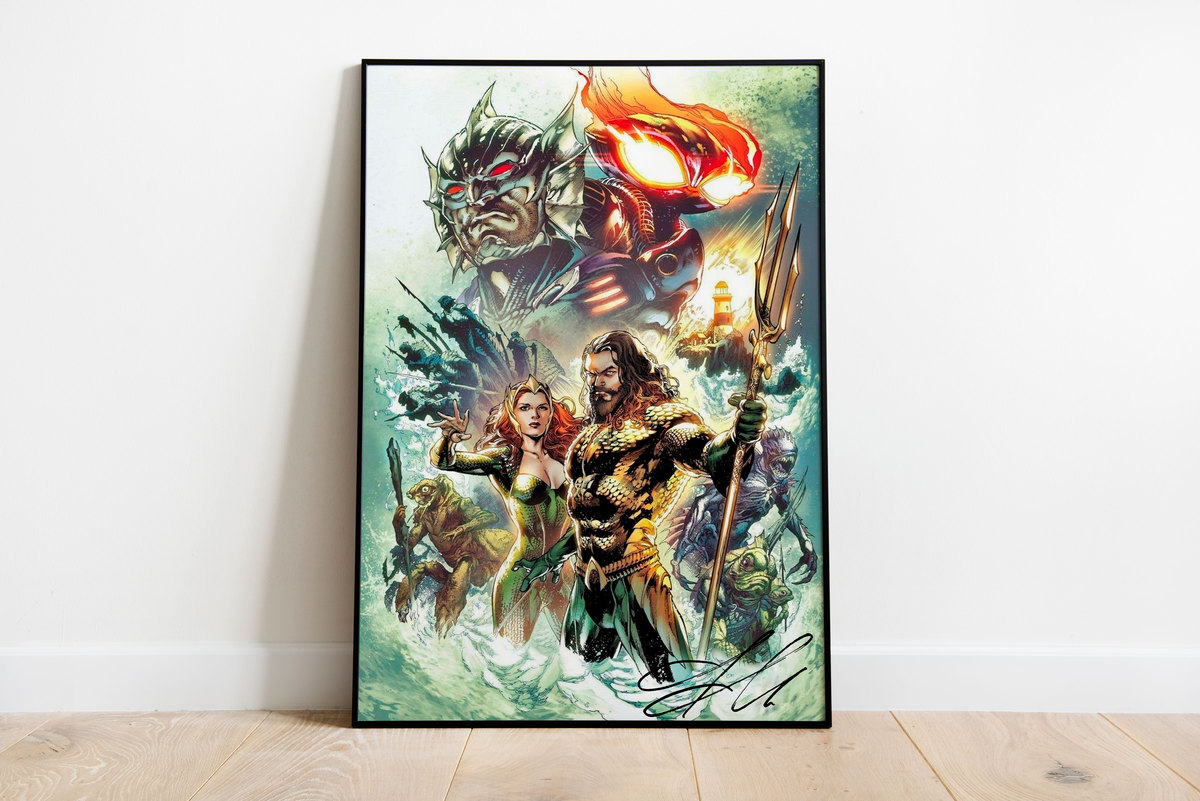 Poster Canvas – Aquaman Poster Canvas – Aquaman