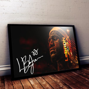 Poster Canvas – King Lebron Number 23