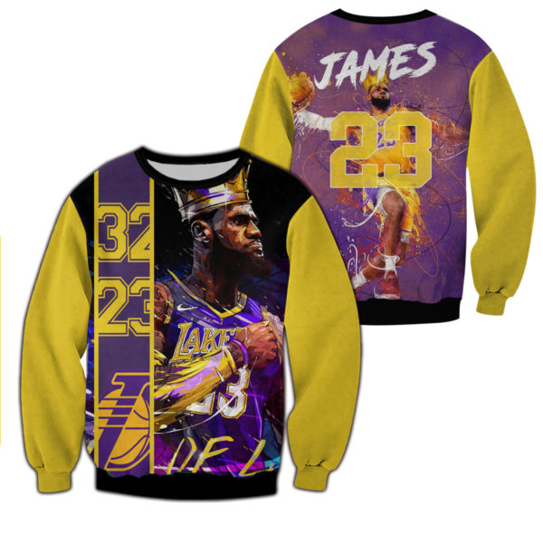 3D Hoodie Sweet Tshirt – James 23
