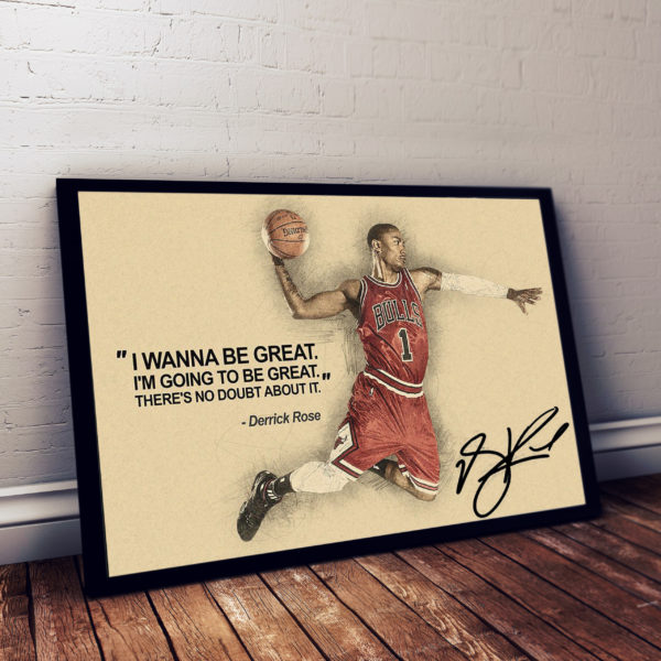 Poster Canvas – I wanna be great