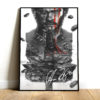 Poster Canvas – Career of MJ with frame