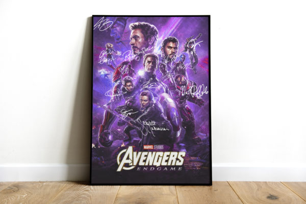 Poster Canvas – The A Team Signature