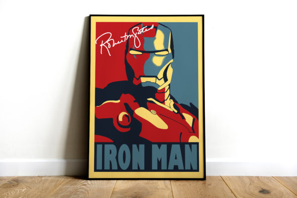 Poster Canvas – Iron Man Portrait