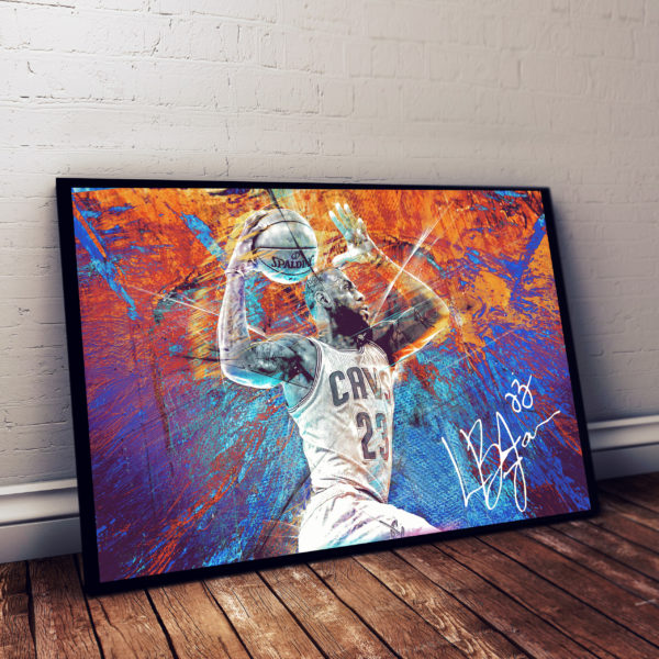 Poster Canvas – King James 02