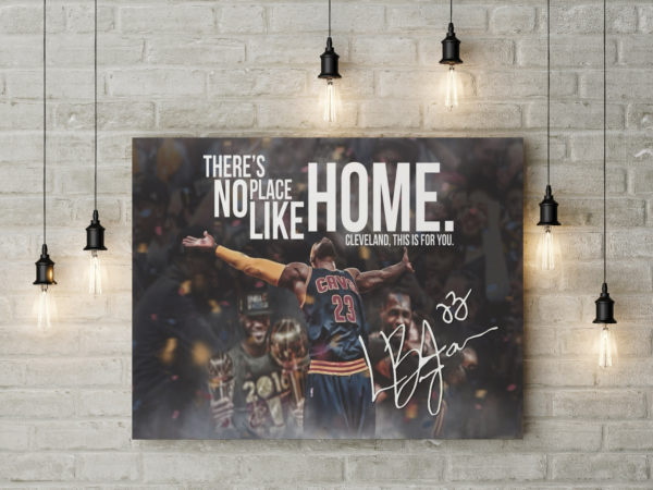 Poster Canvas – There is no place like home