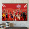 Poster Canvas – Familiar Faces