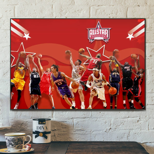 Poster Canvas – All-star Houston