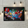 Poster Canvas – Teams Logo