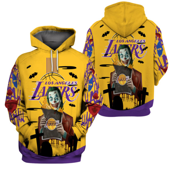 3D Hoodie Sweet Tshirt – Lakers Jokers