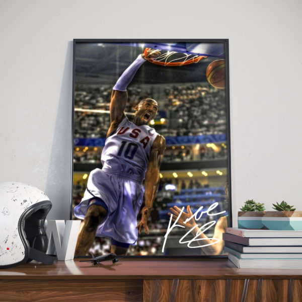 Poster Canvas – KB in US Basketball Team