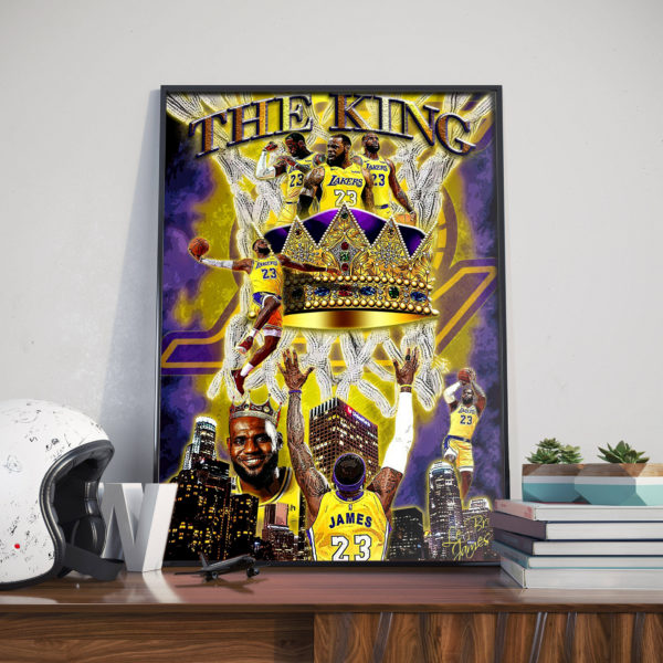 Poster Canvas – King and Crown