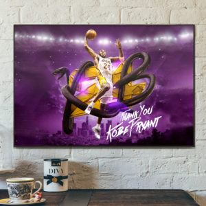 Poster Canvas – Thank you, Black Mamba
