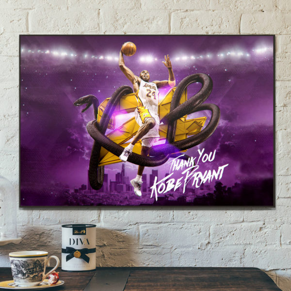 Poster Canvas – Thank you, Black Mamba