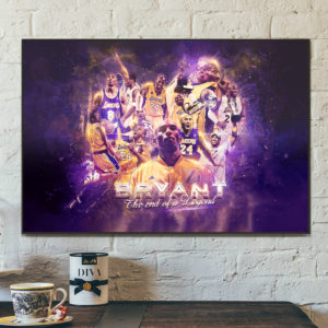 Poster Canvas – The end of a legend