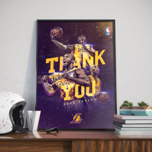 Poster Canvas – Thanks for everything, KB