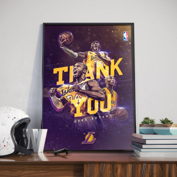 Poster Canvas – Thanks for everything, KB