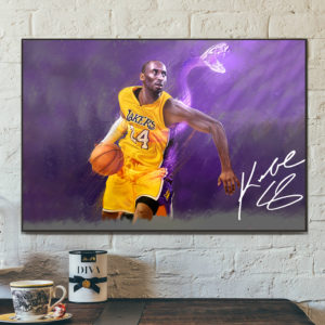 Poster Canvas – Black Mamba of Basketball