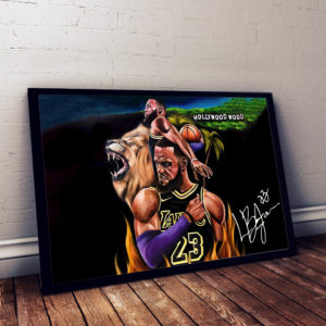 Poster Canvas – The King of Holywoodwood
