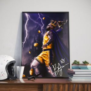 Poster Canvas – The King LBJ 23