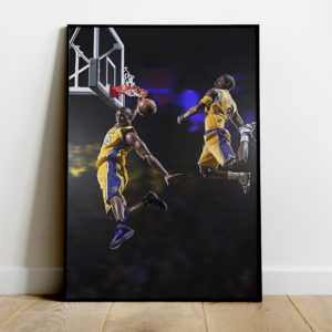 Poster Canvas – Black Mamba Dunking