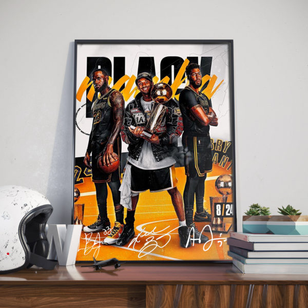 Poster Canvas – “W” for Black Mamba