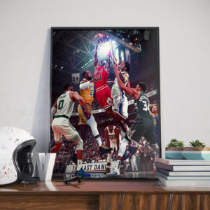 Poster Canvas – MJ Dunking