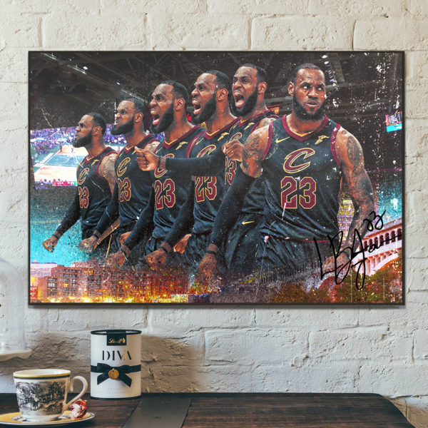 Poster Canvas – LBJ Emotion