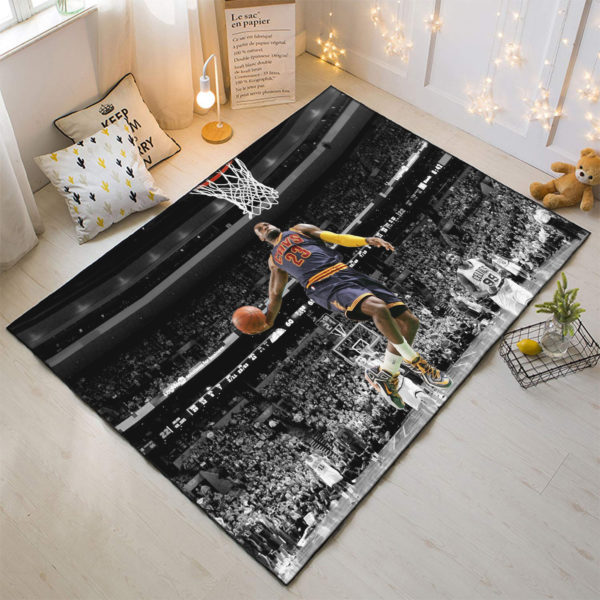 Rug – LBJ Dunking
