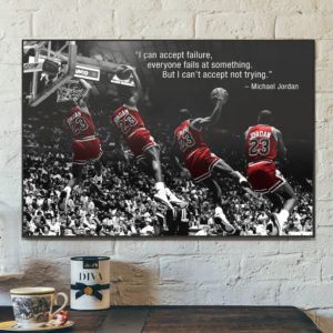 Poster Canvas – MJ Motivational Quotes