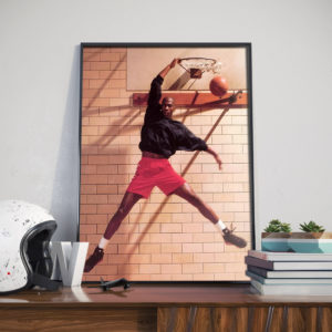Michael Jordan 90s Vintage Canvas