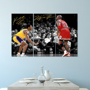 Poster Canvas 3 Pcs – KB vs MJ