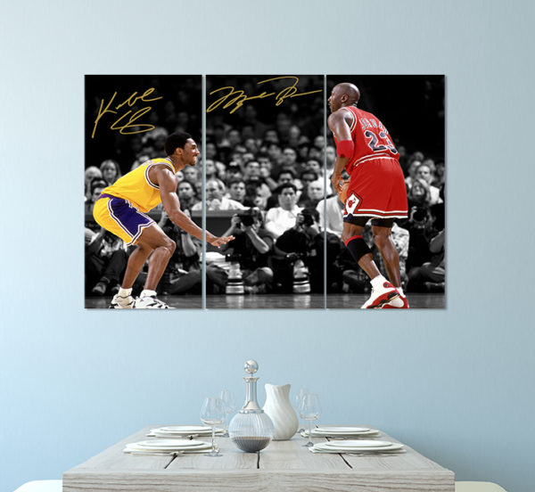 Poster Canvas 3 Pcs – KB vs MJ