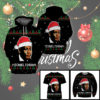 3D Hoodie Sweater Tshirt – Crying Jordan Christmas